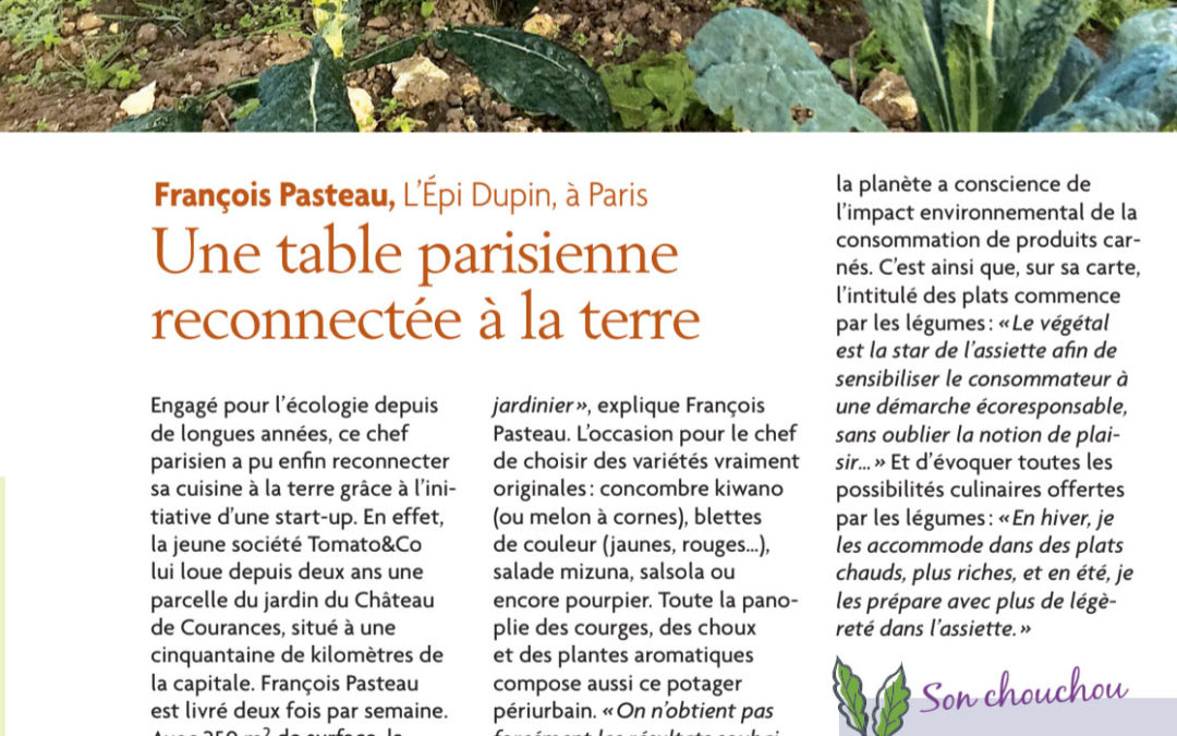 Tomato & Co et François Dupin à l’honneur de Plantes et Santé